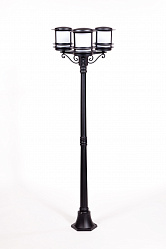 Уличный наземный светильник Oasis Light 68308 B Bl в стиле японский Модерн. Коллекция TOKIO. Подходит для интерьера 