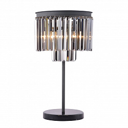 Настольная лампа декоративная Divinare 3002/05 TL-3 в стиле Современный. Коллекция Nova Smoky. Подходит для интерьера Для больших залов 