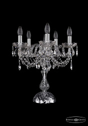 Настольная лампа Bohemia Ivele 1406L/5/141-47/Ni в стиле . Коллекция 1406L. Подходит для интерьера 