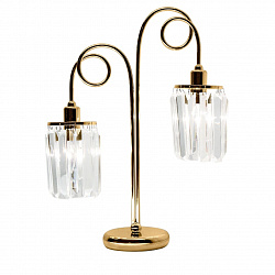 Настольная лампа декоративная Citilux CL330822 в стиле Арт-деко. Коллекция Синди Золото. Подходит для интерьера Для гостиной 