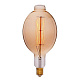 Лампа накаливания E40 95W груша золотая 052-139
