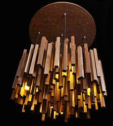 Люстра Loft Concept 40.047.WD.BR.T1B в стиле . Коллекция Wooden Eco Light. Подходит для интерьера 