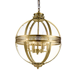Подвесной светильник DeLight Collection KM0115P-4M antique brass в стиле Современный. Коллекция Residential. Подходит для интерьера 