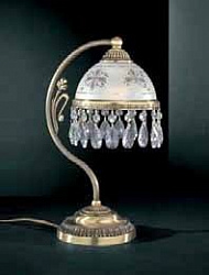 Настольная лампа декоративная Reccagni Angelo P 6000 P в стиле Классический. Коллекция silver 6000. Подходит для интерьера Для спальни 