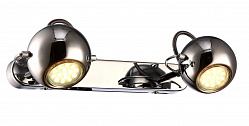 Спот Arte Lamp A9128AP-2CC в стиле Хай-тек. Коллекция 86 Chrome. Подходит для интерьера Для магазина 