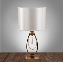 Настольная лампа декоративная Omnilux OML-63814-01 в стиле Классический. Коллекция Mellitto. Подходит для интерьера 