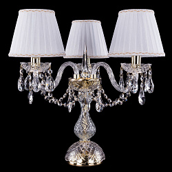 Настольная лампа декоративная Bohemia Ivele 1406L/3/141-39/G/SH2A-160 в стиле . Коллекция Классика. Подходит для интерьера Для больших залов 