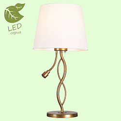 Настольная лампа Lussole LOFT GRLSP-0551 в стиле Классический. Коллекция AJO. Подходит для интерьера 