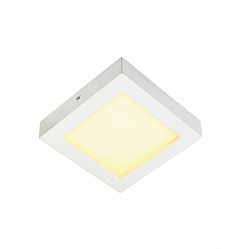 Светодиодный потолочный светильник SLV 162973 в стиле Современный. Коллекция Senser Round White. Подходит для интерьера Для спальни 