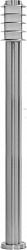Уличный наземный светильник Feron 11814 в стиле концепт Хай-тек. Коллекция Техно dh027-1100. Подходит для интерьера 