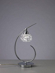 Настольная лампа Mantra 3949 в стиле Современный. Коллекция Maremagnum Chrome. Подходит для интерьера Для спальни 
