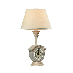 Настольная лампа декоративная Maytoni ARM132-TL-01-GR в стиле Прованс. Коллекция Milea. Подходит для интерьера Для спальни 