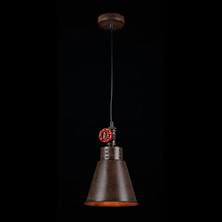 Подвесной светильник Maytoni T020-01-R в стиле Лофт. Коллекция Valve. Подходит для интерьера ресторанов 