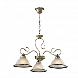 Подвесная люстра Arte Lamp A6276LM-3AB в стиле Кантри. Коллекция Costanza. Подходит для интерьера Для кухни 