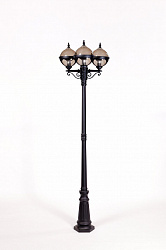 Уличный наземный светильник Oasis Light 88409 B Bl в стиле Классический. Коллекция VENA SMOKE. Подходит для интерьера 