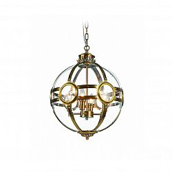 Подвесной светильник DeLight Collection KG0516P-3 antique brass в стиле . Коллекция Hagerty. Подходит для интерьера 
