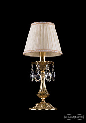 Настольная лампа Bohemia Ivele 1702L/1-30/G/SH33A-160 в стиле Классический. Коллекция 7001 Gold. Подходит для интерьера Для гостиной 