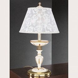 Настольная лампа Reccagni Angelo P 7136 G в стиле Классический. Коллекция rosa 7136. Подходит для интерьера Для гостиной 