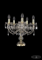 Настольная лампа декоративная Bohemia Ivele 1406L/5/141-39/G в стиле . Коллекция Классика. Подходит для интерьера Для больших залов 