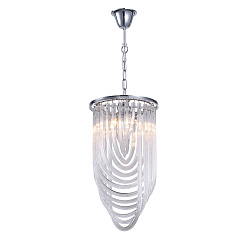 Подвесной светильник DeLight Collection KR0116P-3 chrome в стиле . Коллекция Murano Glass. Подходит для интерьера 