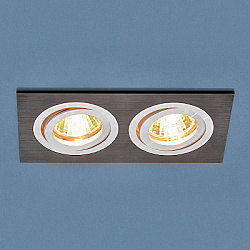 Встраиваемый светильник Elektrostandard 4690389083662 в стиле Современный. Коллекция 1051. Подходит для интерьера Для офиса 