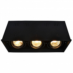 Накладной светильник Arte Lamp A5942PL-3BK в стиле Современный. Коллекция Cardani Black. Подходит для интерьера Для магазина 