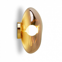 Светильник настенно-потолочный Tom Dixon Melt Surface Gold в стиле яркое и цветное Современный. Коллекция Melt. Подходит для интерьера 
