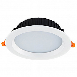 Встраиваемый светильник Donolux DL18891/15W White R Dim в стиле Современный. Коллекция DL18891. Подходит для интерьера Для ванной 