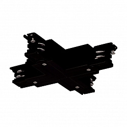 Коннектор SLV 175150 в стиле Современный. Коллекция 3Ph S-Track Black. Подходит для интерьера Для экспозиции 