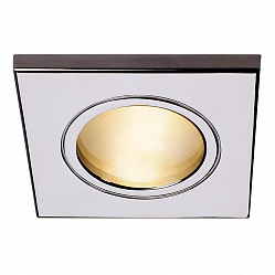 Встраиваемый светильник SLV 111122 в стиле Современный. Коллекция Dolix Out Square. Подходит для интерьера Для ванной 