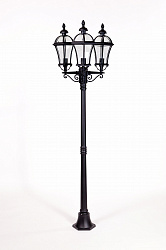 Уличный наземный светильник Oasis Light 95208L B Bl в стиле Классический. Коллекция ROME L. Подходит для интерьера 