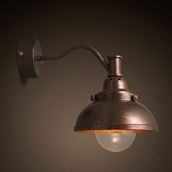 Настенный светильник Loft Concept 44.033.MT.BL.T1B в стиле . Коллекция Old Copper. Подходит для интерьера 