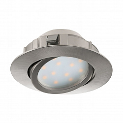 Светодиодный страиваемый светильник Eglo 95856 в стиле Современный. Коллекция Pineda Nickel. Подходит для интерьера Для кухни 