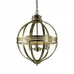 Подвесной светильник DeLight Collection KM0115P-3S antique brass в стиле Современный. Коллекция Residential. Подходит для интерьера 
