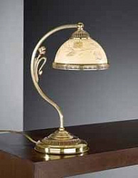 Настольная лампа декоративная Reccagni Angelo P 6308 P в стиле Классический. Коллекция verde 6308. Подходит для интерьера Для спальни 