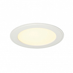 Светодиодный страиваемый светильник SLV 162713 в стиле Современный. Коллекция Senser Round White. Подходит для интерьера Для спальни 