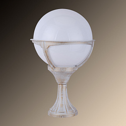 Наземный низкий светильник Arte Lamp A1494FN-1WG в стиле Классический. Коллекция Monaco. Подходит для интерьера 