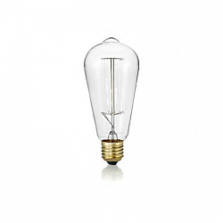 Лампа накаливания Ideal Lux LAMPADINA DECO E27 40W CONO в стиле . Коллекция LAMPADINA. Подходит для интерьера 