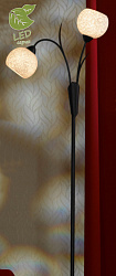 Торшер Lussole LOFT GRLSF-6295-02 в стиле Модерн. Коллекция BAGHERIA. Подходит для интерьера 