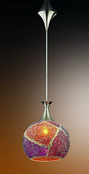 Подвесной светильник Odeon light 2093/1 в стиле Тиффани. Коллекция Terro. Подходит для интерьера Для кухни 