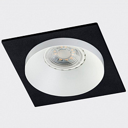Встраиваемый светильник Italline SP SOLO white + SP01 black в стиле Современный. Коллекция SOLO. Подходит для интерьера 