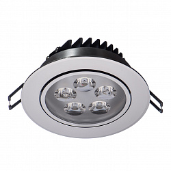 Светодиодный страиваемый светильник MW-Light 637015105 в стиле Современный. Коллекция Круз. Подходит для интерьера Для ванной 