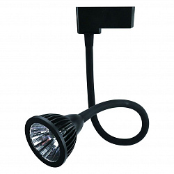 Светильник на штанге Arte Lamp A4107PL-1BK в стиле Хай-тек. Коллекция Track Lights Black. Подходит для интерьера Для экспозиции 