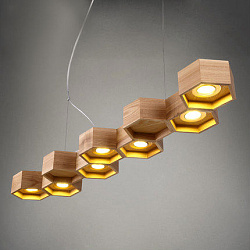 Люстра Loft Concept 40.122.MT.BL.T1B в стиле . Коллекция Loft Wooden Ecolight. Подходит для интерьера 