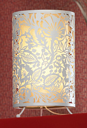 Настольная лампа декоративная Lussole LSF-2304-01 в стиле Прованс. Коллекция Vetere. Подходит для интерьера Для спальни 