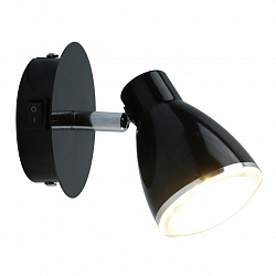 Бра Arte Lamp A6008AP-1BK в стиле Современный. Коллекция Gioved Black. Подходит для интерьера Для прихожей 