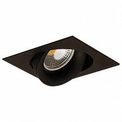 Встраиваемый светильник Donolux DL18412/01TSQ Black в стиле Современный. Коллекция DL18412. Подходит для интерьера Для прихожей 