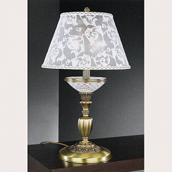 Настольная лампа декоративная Reccagni Angelo P 7032 G в стиле Классический. Коллекция Bronze 7032. Подходит для интерьера Для гостиной 