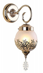 Бра Arte Lamp A4552AP-1GO в стиле Арт-деко. Коллекция Moroccana. Подходит для интерьера Для гостиной 