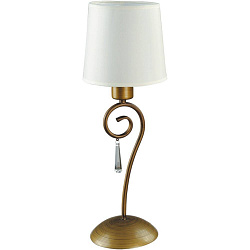 Настольная лампа декоративная Arte Lamp A9239LT-1BR в стиле Классический. Коллекция Carolina. Подходит для интерьера Для гостиной 